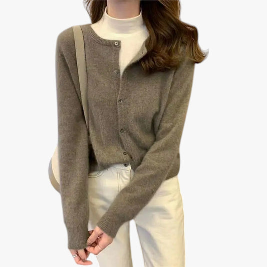 Maraki - Open-knit cardigan for women
