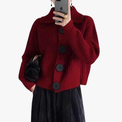 Zayara - Button-up cardigan for women